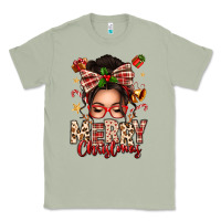 Matcha merry christmas messy bun Classic Tee - texasbilliewilder