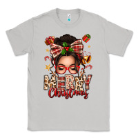 Moon Dust merry christmas messy bun Classic Tee - texasbilliewilder