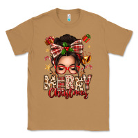 Toasted Coconut merry christmas messy bun Classic Tee - texasbilliewilder