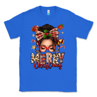 True Royal merry christmas messy bun Classic Tee - texasbilliewilder