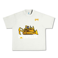 Pistachio bulldozercat 1 Urban Heavy Tee - ArtChic