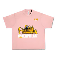 Salmon bulldozercat 1 Urban Heavy Tee - ArtChic