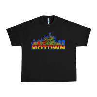 Black MOTOWN Urban Heavy Tee - ArtChic