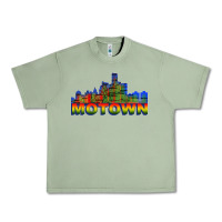 Oil Green MOTOWN Urban Heavy Tee - ArtChic