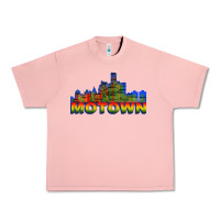 Salmon MOTOWN Urban Heavy Tee - ArtChic