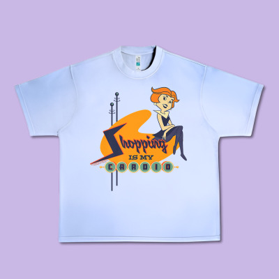 The Jetsons Jane Jetson Shopping Is My Cardio Premium T Shirt Urban Heavy Tee Designed By Artchic