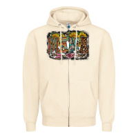 Sandshell mama western Zipper Hoodie - RacoonDesign