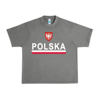 Tornado Sporty Polska Flag And Emblem Polish Coat Of Arms Pullover Hoodie Urban Heavy Tee - ArtChic