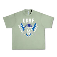 Oil Green US Air Force Security Forces Urban Heavy Tee - ArtChic