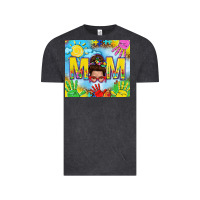 Vintage Black Messy bun Autism mom 20oz skinny tumbler Vintage Tee - TumblerDesignByShophia