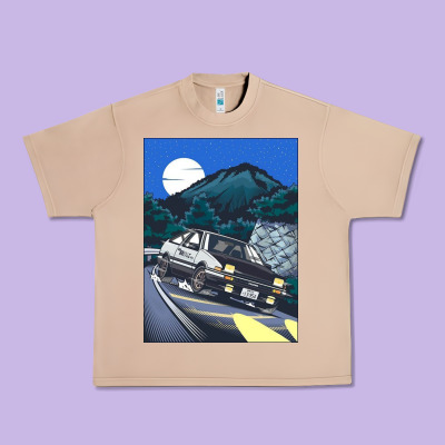 Initial D Poster Hipster Urban Heavy Tee Designed By Artchic