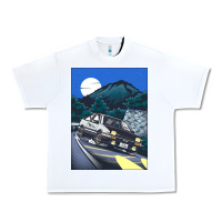White initial d poster hipster Urban Heavy Tee - ArtChic