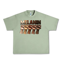Oil Green melanin juneteenth Urban Heavy Tee - CowGirlArtShop