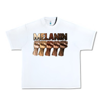 White melanin juneteenth Urban Heavy Tee - CowGirlArtShop