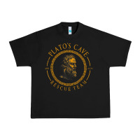 Black platos cave rescue team ancient greek philosophy p Urban Heavy Tee - ArtChic