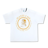 White platos cave rescue team ancient greek philosophy p Urban Heavy Tee - ArtChic