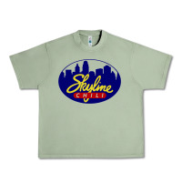 Oil Green skyline chili Urban Heavy Tee - ArtChic