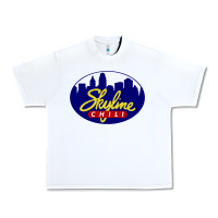 White skyline chili Urban Heavy Tee - ArtChic