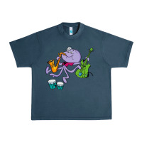 Midnight Navy squiddly diddly Urban Heavy Tee - ArtChic