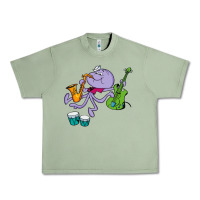 Oil Green squiddly diddly Urban Heavy Tee - ArtChic