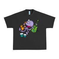 Pigment Black squiddly diddly Urban Heavy Tee - ArtChic