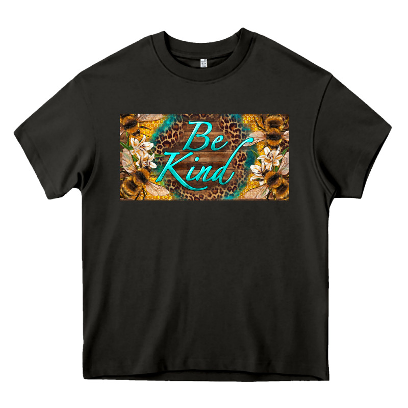 Be Kind Bees License Plate Heavy Core Tee by Artiststas | Teevron