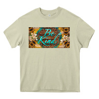 Mossy be kind bees license plate Heavy Core Tee - Artiststas