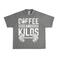 Tornado Coffee And Kilos Weightlifting Gift Urban Heavy Tee - ArtChic