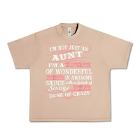 Burro Aunt I m A Big Cup Of Wonderful Funny Aunt Gift Tee Urban Heavy Tee - trangStudio