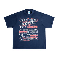 Navy Aunt I m A Big Cup Of Wonderful Funny Aunt Gift Tee Urban Heavy Tee - trangStudio