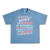 Pebble Blue Aunt I m A Big Cup Of Wonderful Funny Aunt Gift Tee Urban Heavy Tee - trangStudio