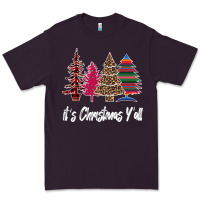 Plum Merry Christmas Pine Tree Premium Tee - Bettercallsaul