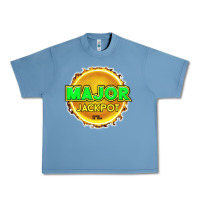 Pebble Blue MAJOR JACKPOT Design - Pokie Designs Urban Heavy Tee - ArtChic