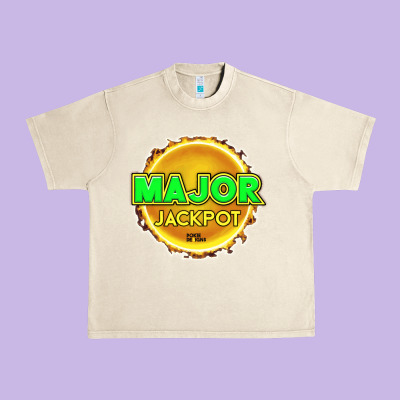 Major Jackpot Design - Pokie Designs Urban Heavy Tee Designed By Artchic