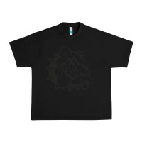 Black english bulldog Urban Heavy Tee - ArtChic