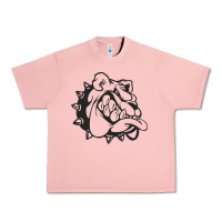 Salmon english bulldog Urban Heavy Tee - ArtChic