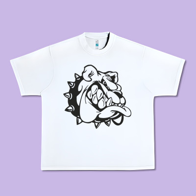 English Bulldog Urban Heavy Tee Designed By Artchic