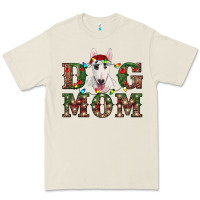 Bone Christmas Dog Mom Bull Terrier Premium Tee - RanaPortraitStore