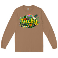 Toasted Coconut lucky gnomes truck St. Patrick's Long Sleeve Tee - HowdyJamesFarm