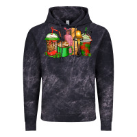 Cloud Black christmas movie coffee cups Vintage Hoodie - CowGirlArtShop