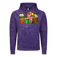 Cloud Purple christmas movie coffee cups Vintage Hoodie - CowGirlArtShop