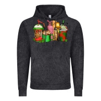 Vintage Arctic christmas movie coffee cups Vintage Hoodie - CowGirlArtShop