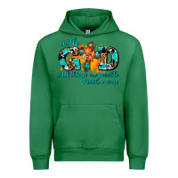 Emerald with god all things are possible. cross Urban Hoodie - AdoDesignShop