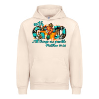 Sandshell with god all things are possible. cross Urban Hoodie - AdoDesignShop
