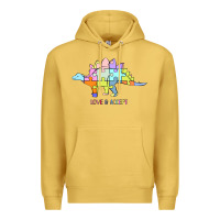 Antique Gold Titi Pretty Art Love And Accept Premium Hoodie - CowhideDigitalArt