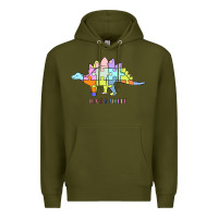 Army Green Titi Pretty Art Love And Accept Premium Hoodie - CowhideDigitalArt