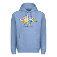 Colony Blue Titi Pretty Art Love And Accept Premium Hoodie - CowhideDigitalArt