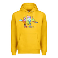 Lemon Titi Pretty Art Love And Accept Premium Hoodie - CowhideDigitalArt