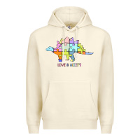 Sandshell Titi Pretty Art Love And Accept Premium Hoodie - CowhideDigitalArt