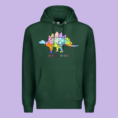 Titi Pretty Art Love And Accept Premium Hoodie Designed By Cowhidedigitalart